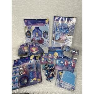 Cinderella Complete Party Kit For 16 Kids Decorations, Goodie Bags, Balloons,